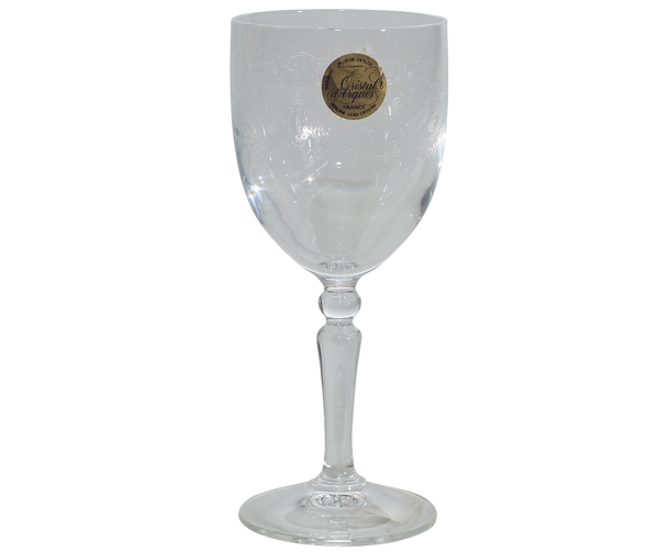 שישיית כוסות ליקר קריסטל. חריטת יד מבית המותג Cristal d'Arques. תוצרת צרפת